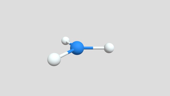 Trigonal Planar Molecular Geometry 3D Model