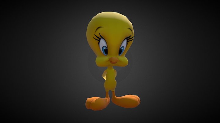 Tweety Bird 3D Model