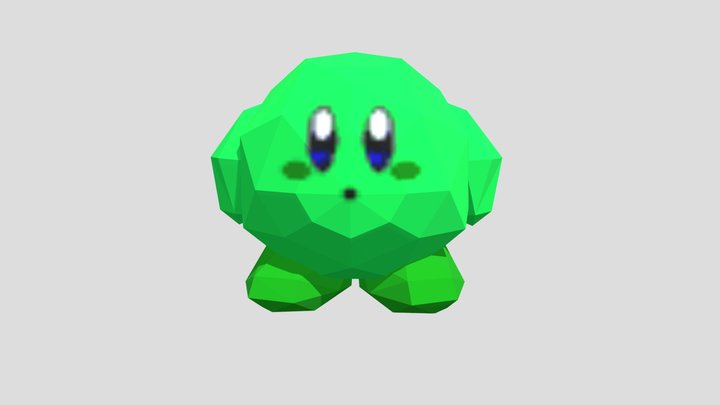 Super Smash Bros 64 - Green Kirby
