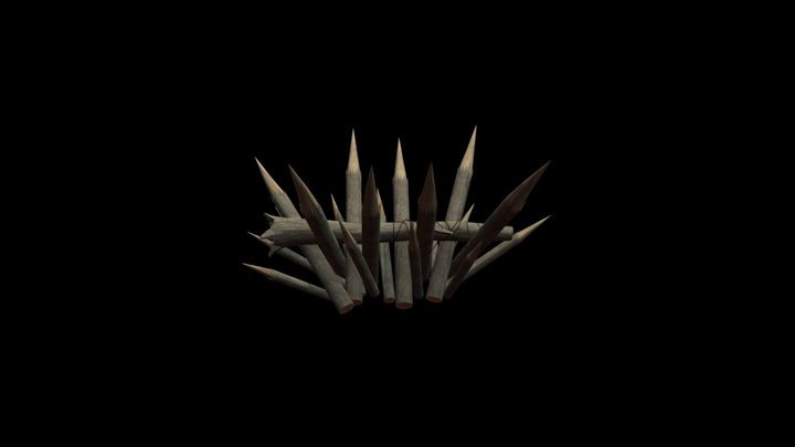 Double Spikes 3D Model