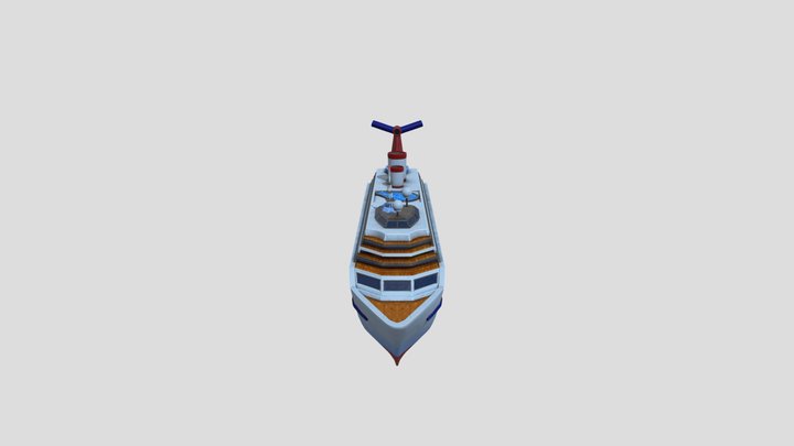 Cruise Ship – Modello 3D gratuito STL
