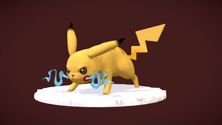 Pikachu 3D Model