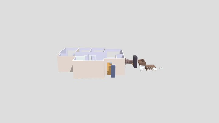 HDB 4 Room Flat (Tengah/ Woodlands) 3D Model