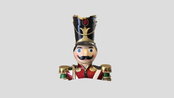 Christmas Nutcracker 3D Model