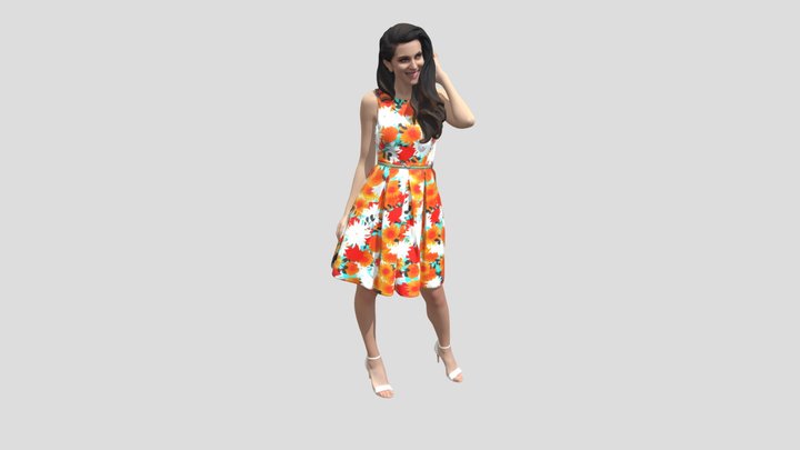 Floral Radiance – Modello 3D gratuito STL