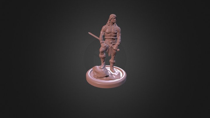 Conan 3D Model