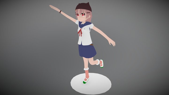 Yuki [School Live] – Modello 3D gratuito STL