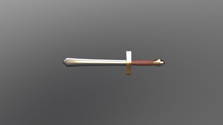 Mighty Sword 3D Model