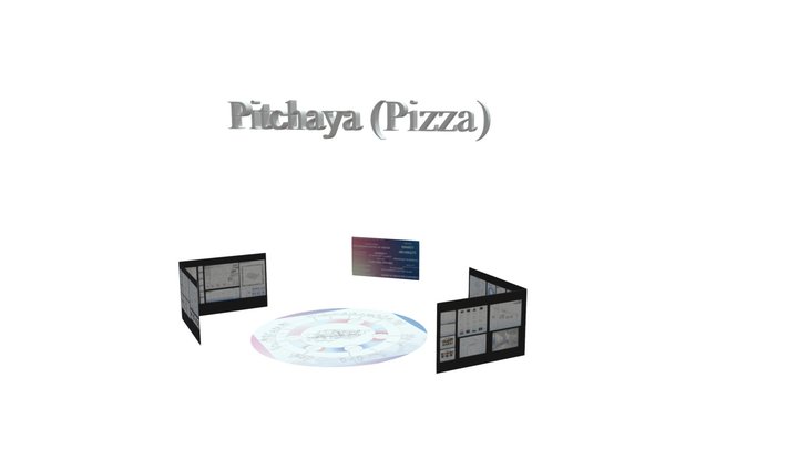 05 INDA Y3 ARCHDES3 _Tijn_Pizza_Texture Model 3D Model