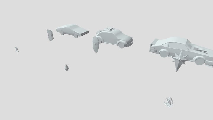 XYZ Homework: Silhouettes 3D Model