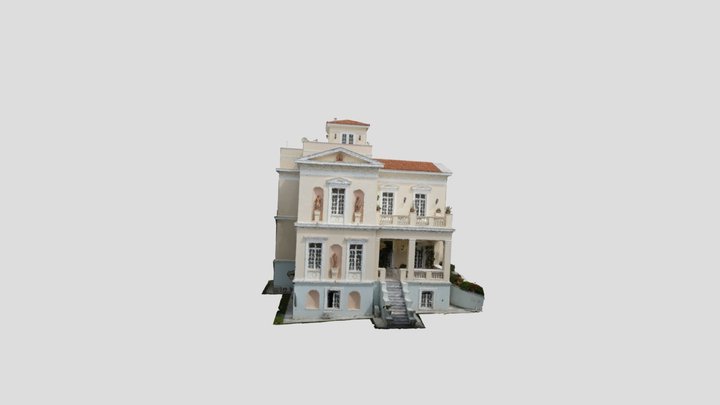 Βίλα Χρυσάνθεμο 3D Model