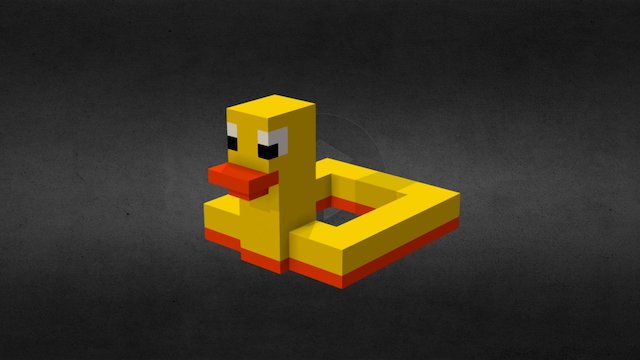 Duck Buoy 3D Model