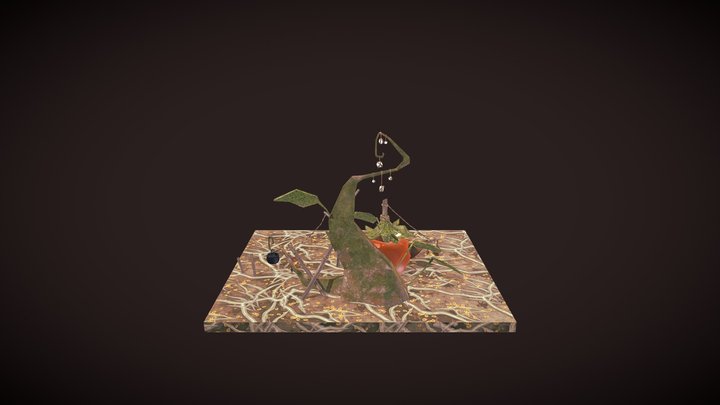 Pumpkin House 3D Model