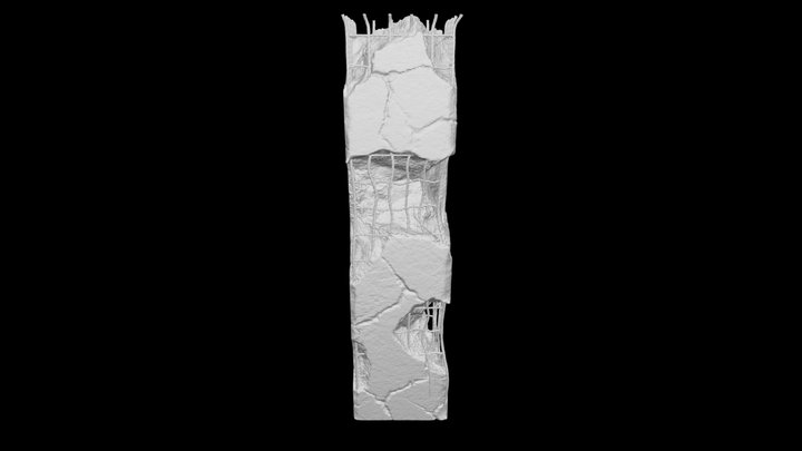 Damaged Pillar (Degree Course Assignment) 3D Model
