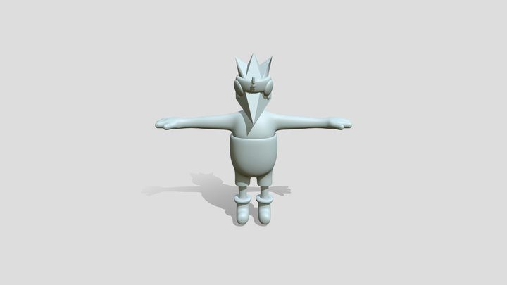 Señor Pajaro 3D Model