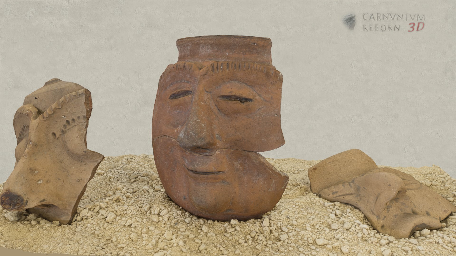 Gesichtsgefäße — Sketchfab embed 3D viewer