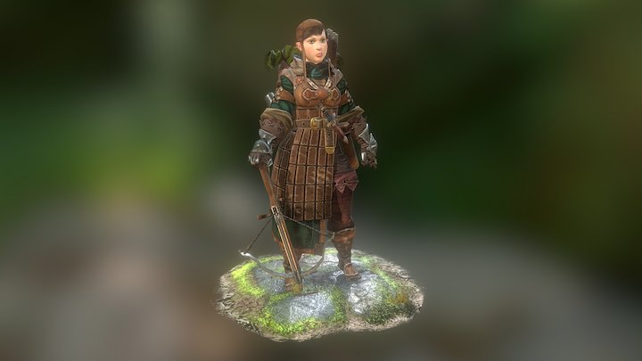 Squire 3D Model