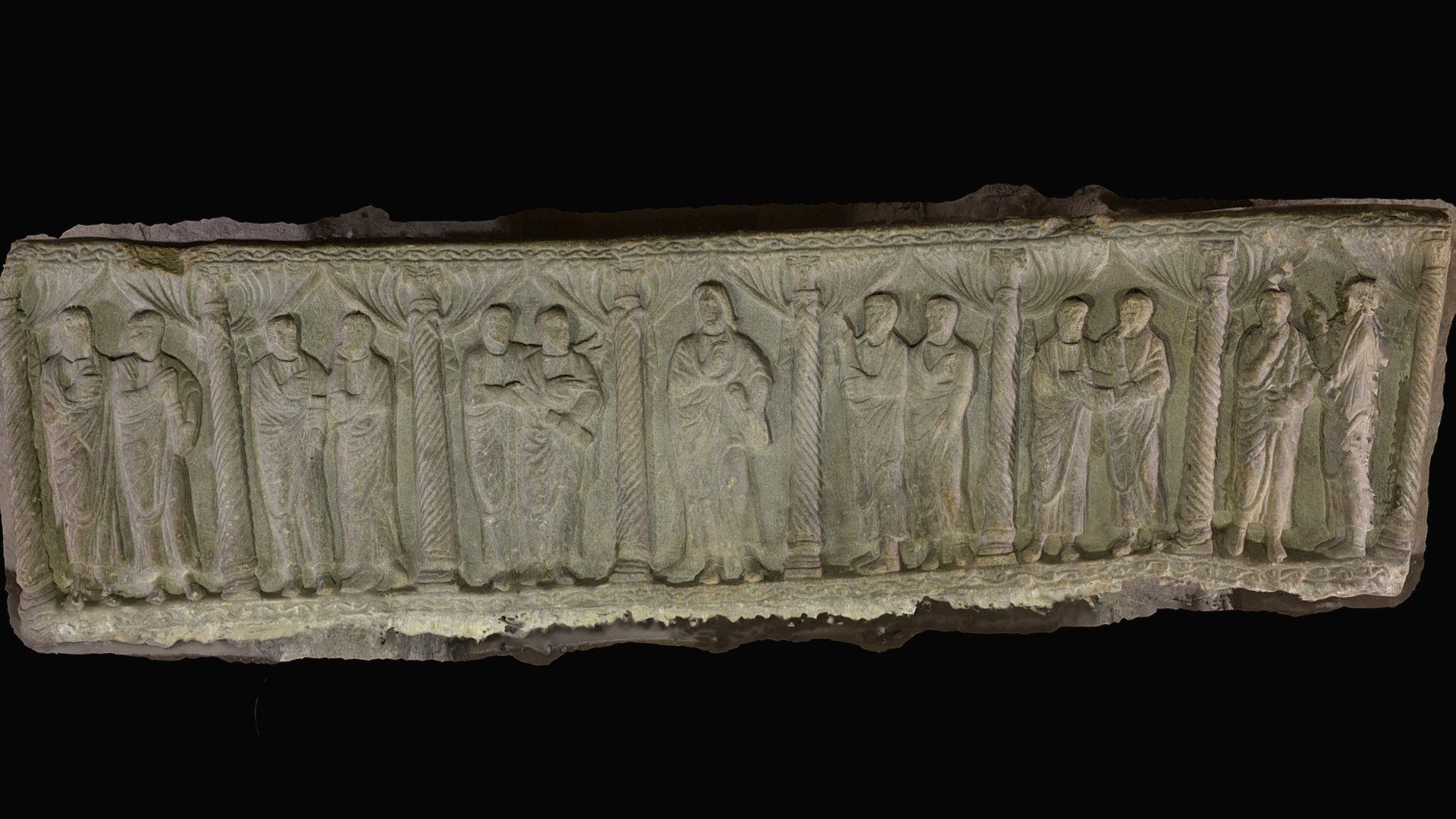Clermont cathédrale sarcophage aux apôtres