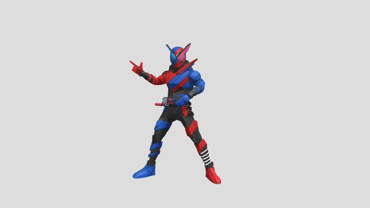 Kamen Rider Build 3D Model