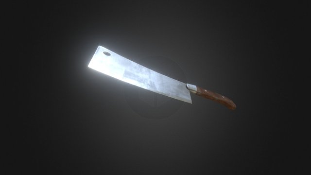 Butcher Knife 3D Model