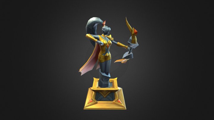 Mobile Legends Miya Tower 3D Model