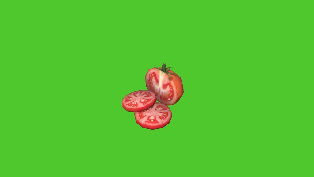 Handpainted_lowpoly_tomatoes