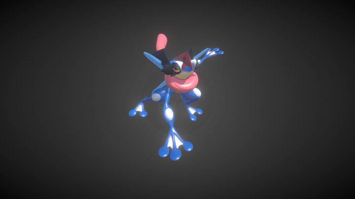 AshGreninja_PokeMon 3D Model