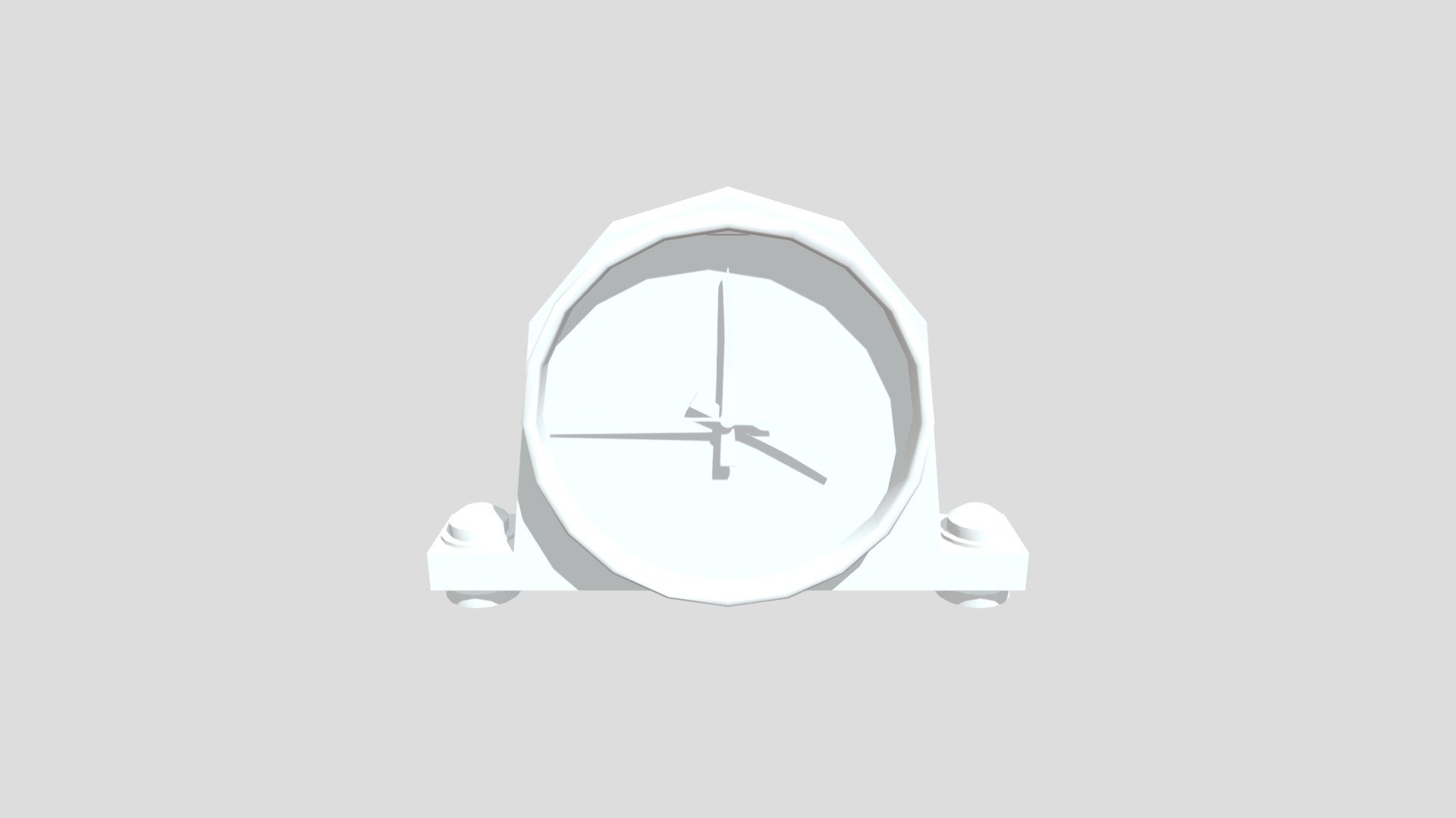 Analog Clock from Poly by Google