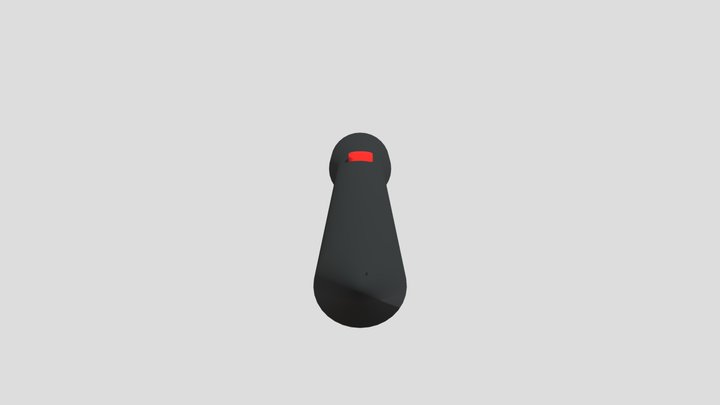 Simple Flashlight 3D Model