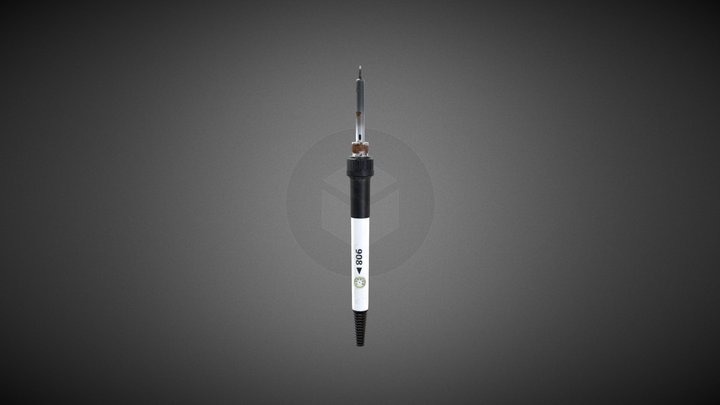 Sholdering Iron 3D Model