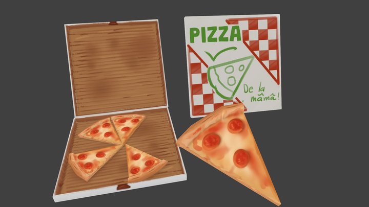 Pizza – Modelo 3D gratuito STL