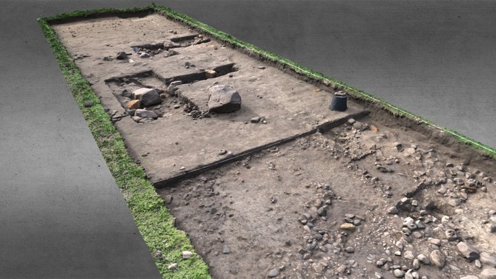HH Trench 3 - 3rd July 2019 3D Model