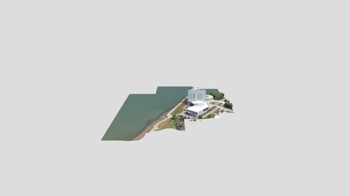 John F. Kennedy  Presidential Library and Museum 3D Model