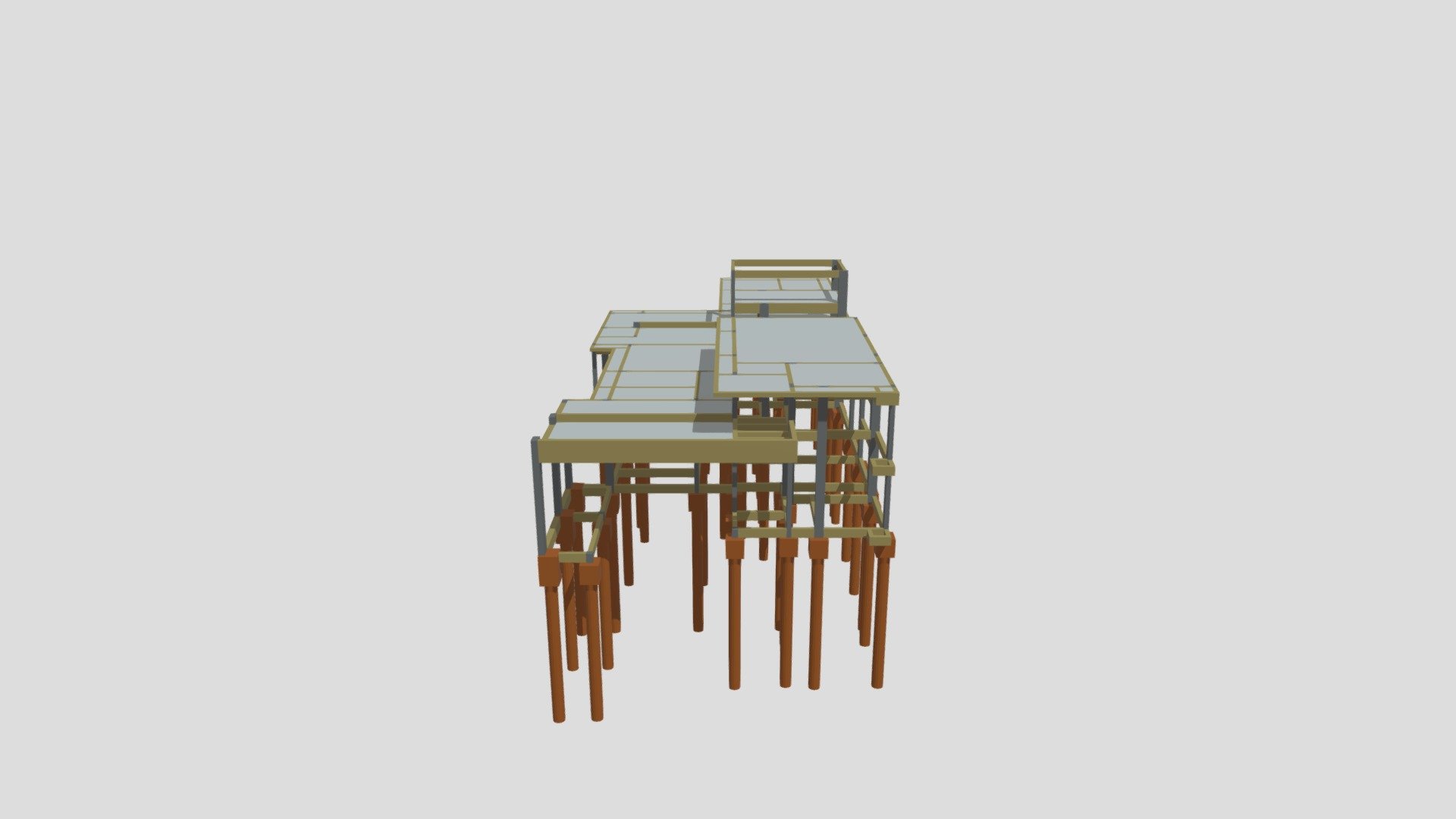 Malha 3D - Residencia Aline E Thayson