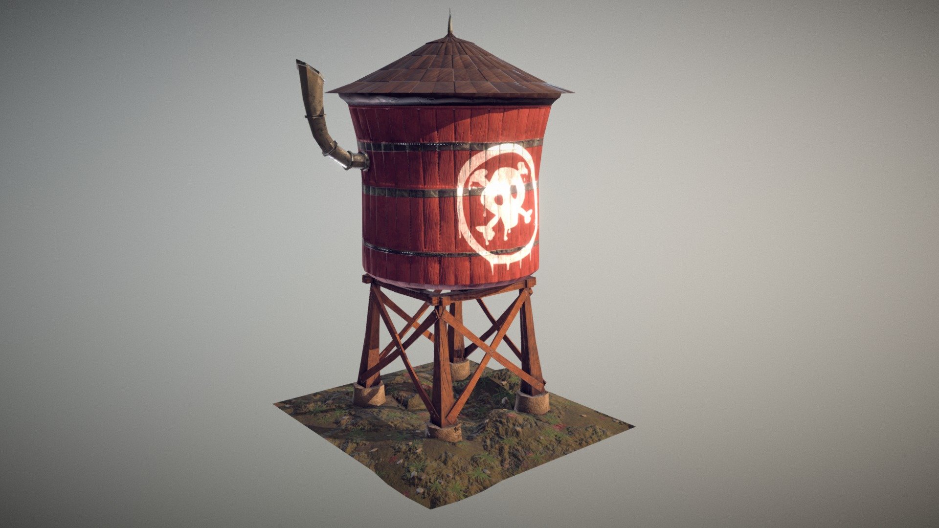 Watertank Props Fortnite - 3D model by MaximBARRE (@Haimkha) [a86c5ac ...