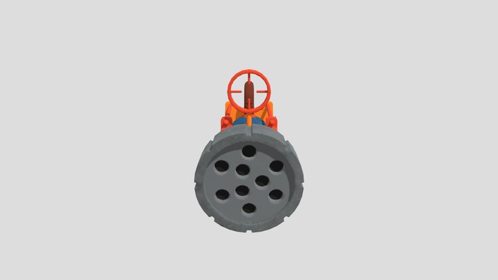 Gun 3D Model