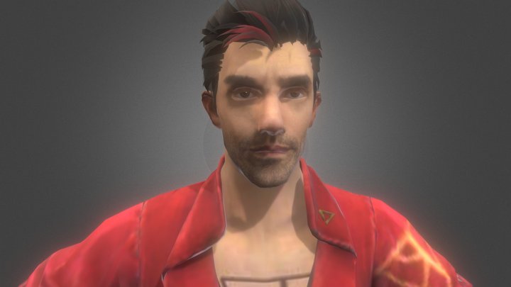 K Character 3d Model 3D Model