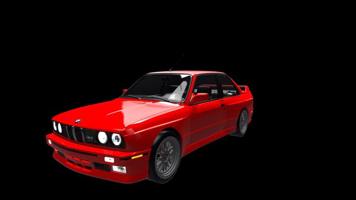 1991 BMW M3 (E30) – Modello 3D gratuito STL