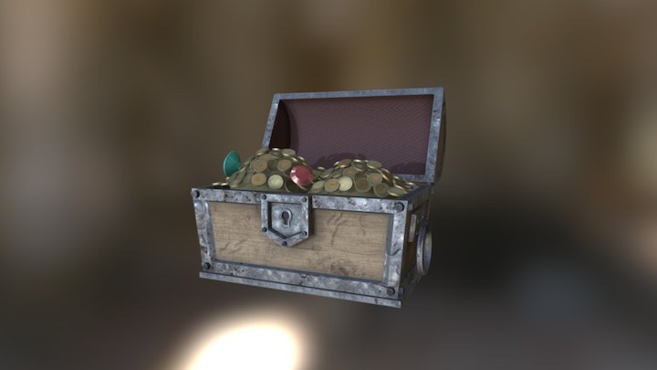 Treasure Chest Final 3D Model