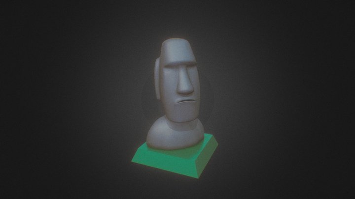 moai 3D Model