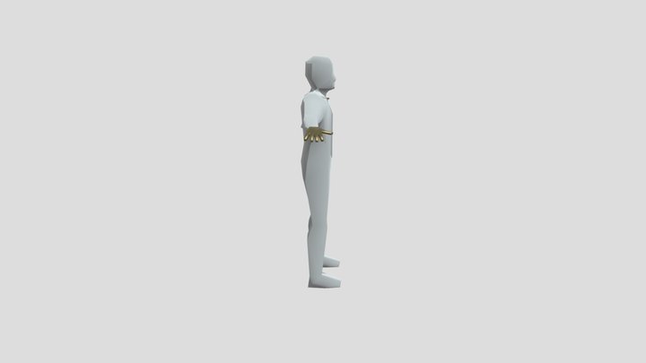 Nightmare Tag Male 3D Model