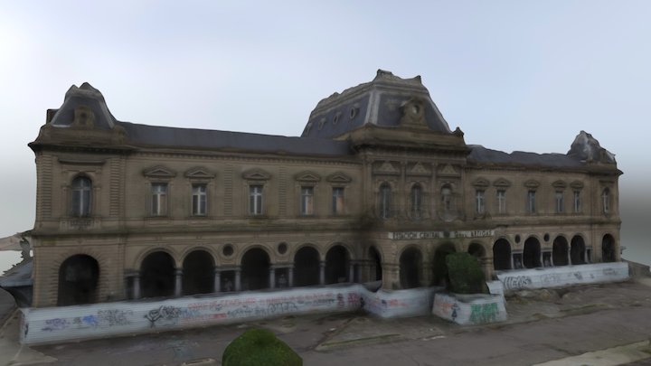 Estación Central General Artigas 3D Model
