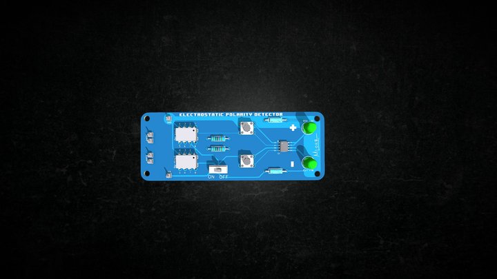 Electrostatic Polarity Detector - PCB Design