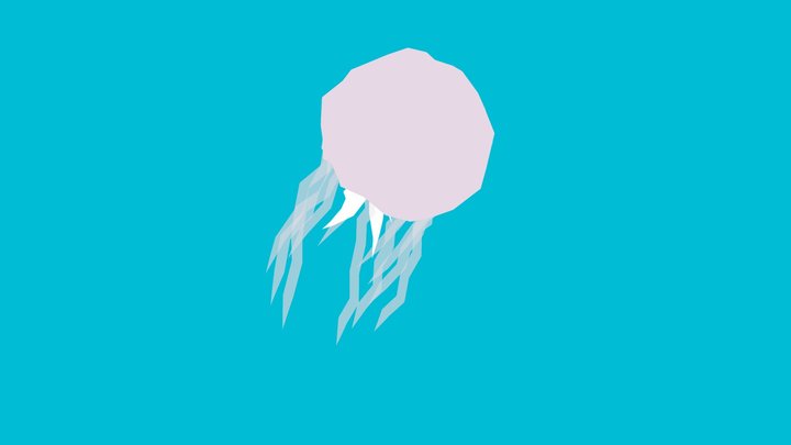 Jellyfish by Zi Fong 3D Model