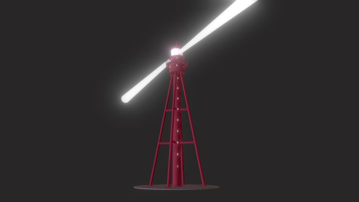 Ruhnu lighthouse 3D Model