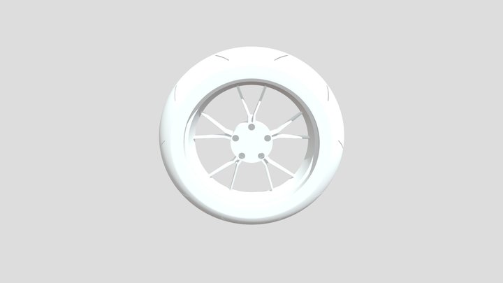 Wheel Rim 3D Model