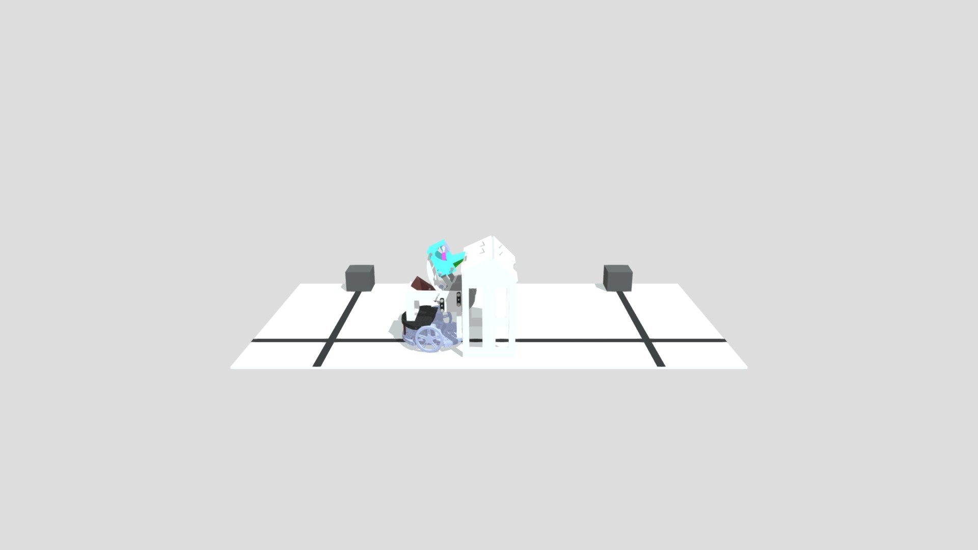 ROBOT_ON_FIELD - 3D model by z.rivernider [a8726f7] - Sketchfab