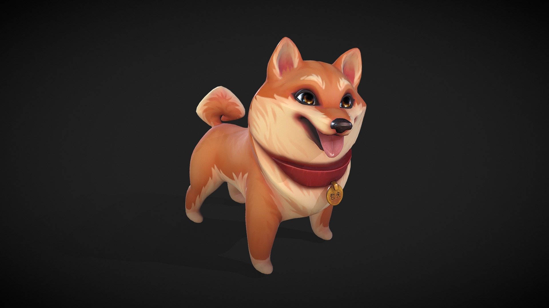 Tetsuo the Shiba - 3D model Alice Newhouse (@alicenewhouse) [a87452a]