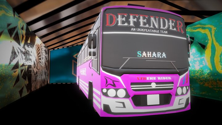 Kondody BS4 LUXURA bus 3D Model