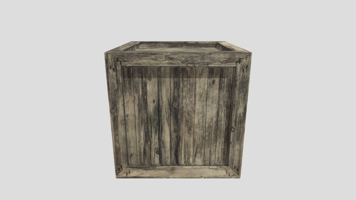 Crate Model 3D Model